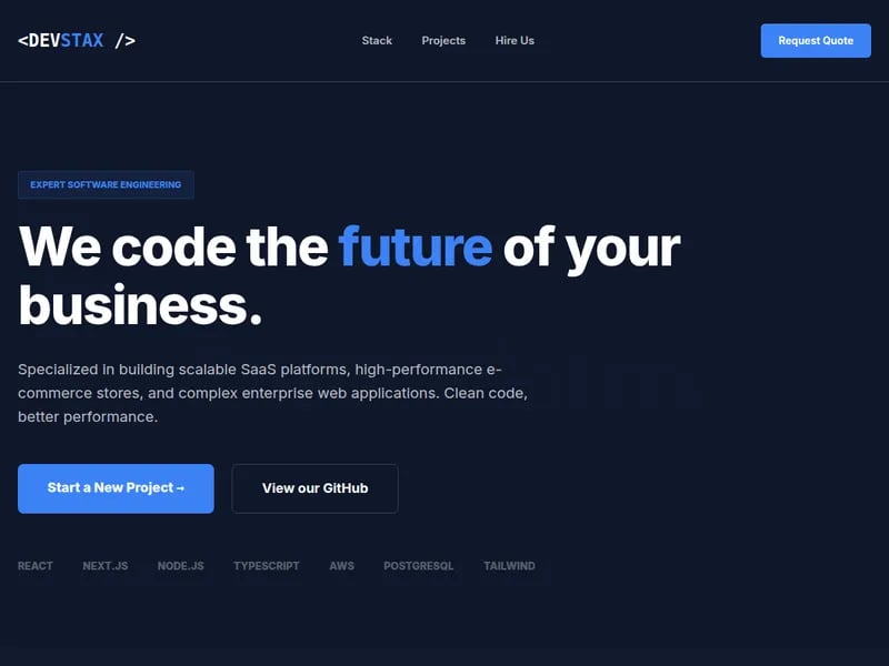 Full-Stack Development Agency